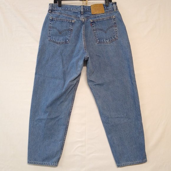 Levi 560 Y2K (Oct/2000) Women's 16 Reg M. Loose Fit Straight Leg Red Tag - Vinta - Picture 2 of 8